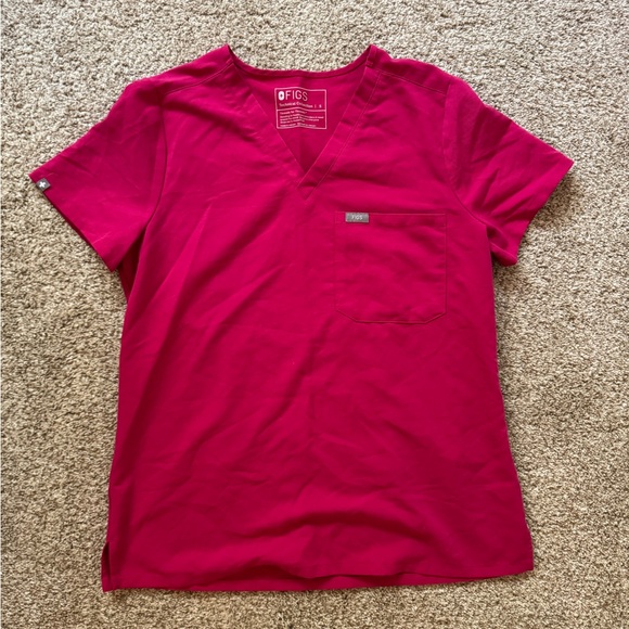 FIGS Bright Pink Scrub Set - Picture 2 of 4